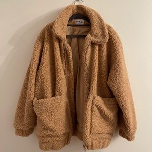 I.AM.GIA Camel Teddy Jacket